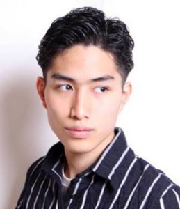 男性ヘアセット